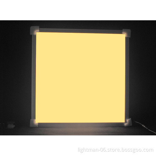 Fireproof PC Diffuser 40w Retrofit Dimmable LED Recessed Panel Light 620x620